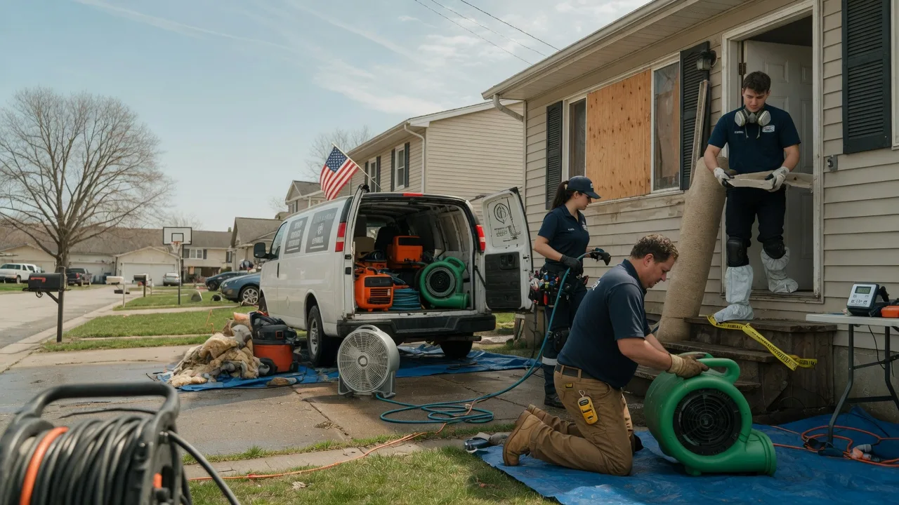 Water Damage Restoration in New Melle, MO near me